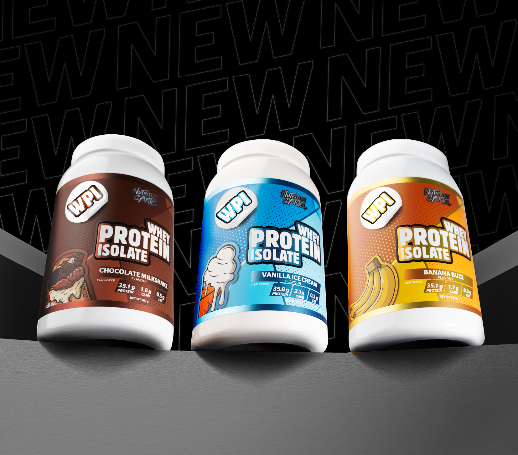 Nutrition Cartel WPI range